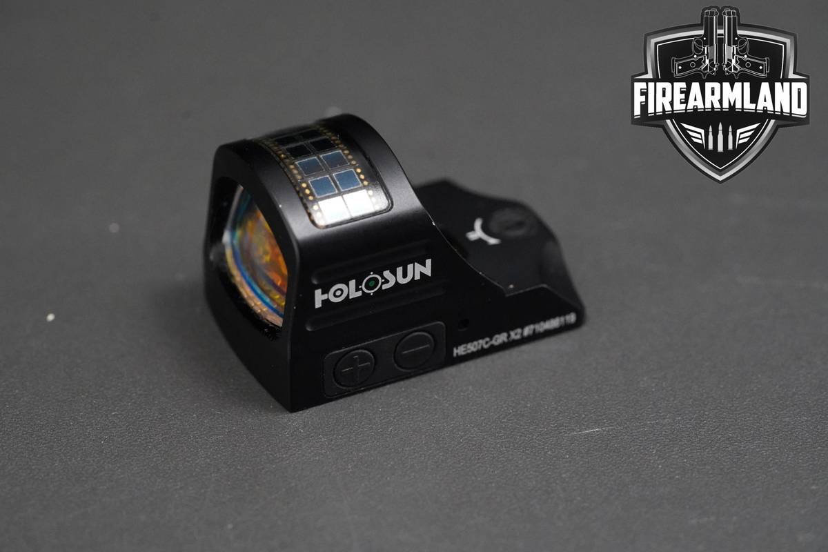 Holosun HE507C-GR X2 Green 2 MOA Dot & 32 MOA Circle Holosun-HE507C-GR-X2