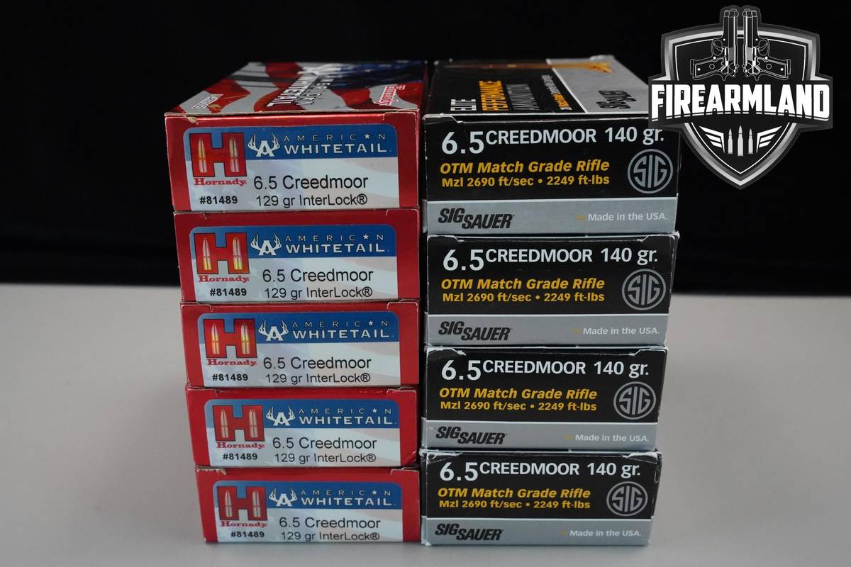 180 RDS! 6.5 Creedmoor Ammo 6.5CM