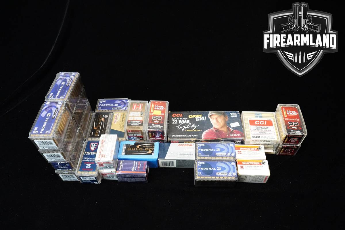 22 Magnum Ammo 22 Mag 22-WMR Ammo 1650 ROUNDS