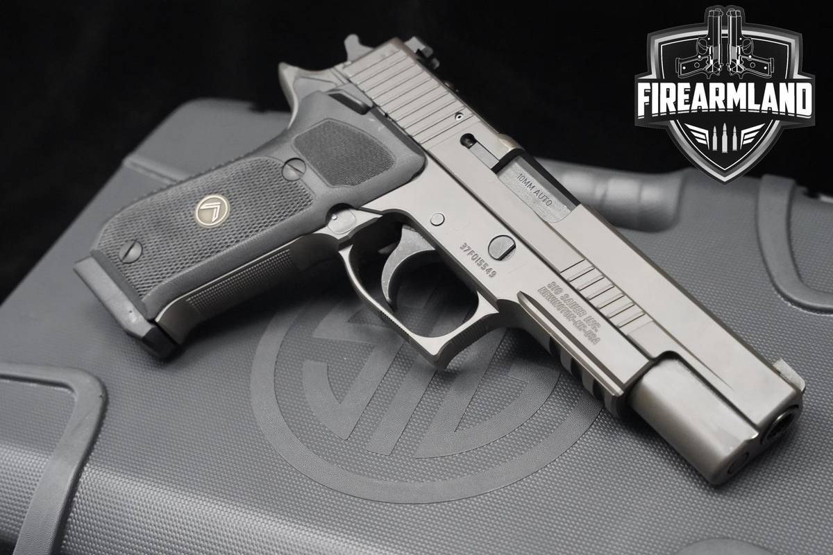 Sig Sauer P220 Legion SAO 10mm 5" Sig-Sauer P220-Legion P-220 +4 MAGS CASE