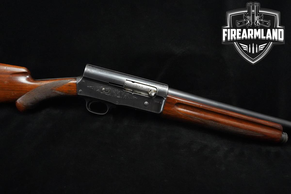 VINTAGE 1939 FN Browning Auto-5 12-Gauge 24" Blued FN A5 CUTTS Compensator