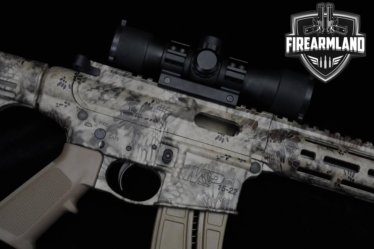 Smith & Wesson (S&W) M&P15-22 Sport Kryptek Highlander 22LR 16.5" S&W OPTIC