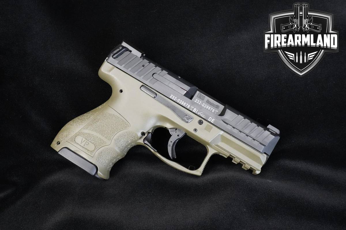 LIKE-NEW Heckler & Koch (H&K-HK) VP9SK Green 9mm H&K-HK-VP9SK VP9-SK 3 MAGS