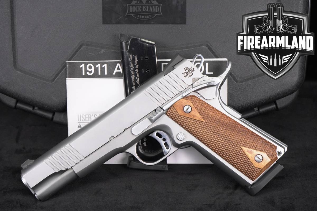 Rock Island Armory RIA 1911 FS EFS 45 ACP 5" M1911 +2 MAGS & ORIG CASE
