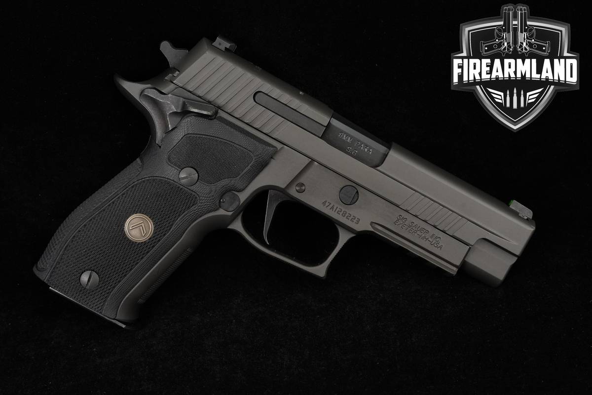 Sig Sauer P226 Legion SAO 9mm 4.4" Grey P-226 Defense +2 MAGS & ORIG CASE