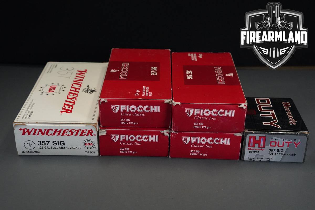 357 Sig Ammo 357-Sig Ammunition 270 ROUNDS