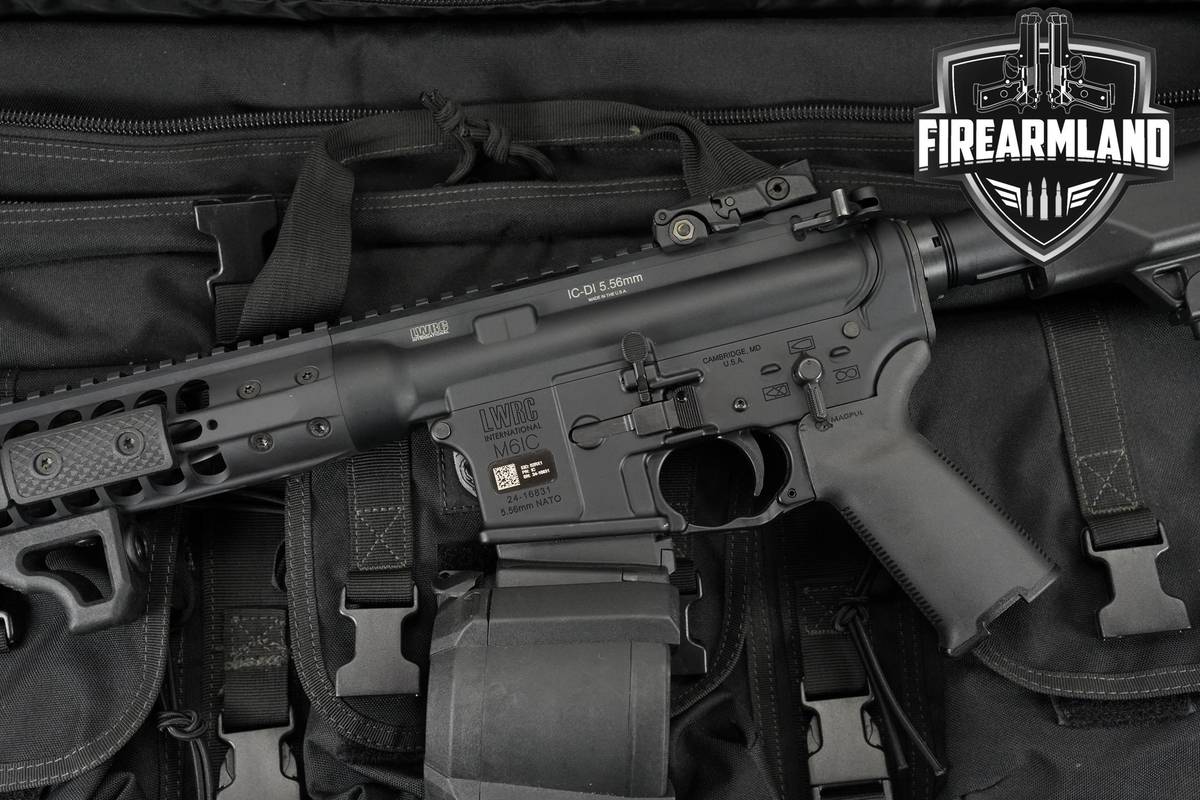 LWRC IC-DI 5.56 NATO AR-15 AR15 16.1" +ORIG CASE