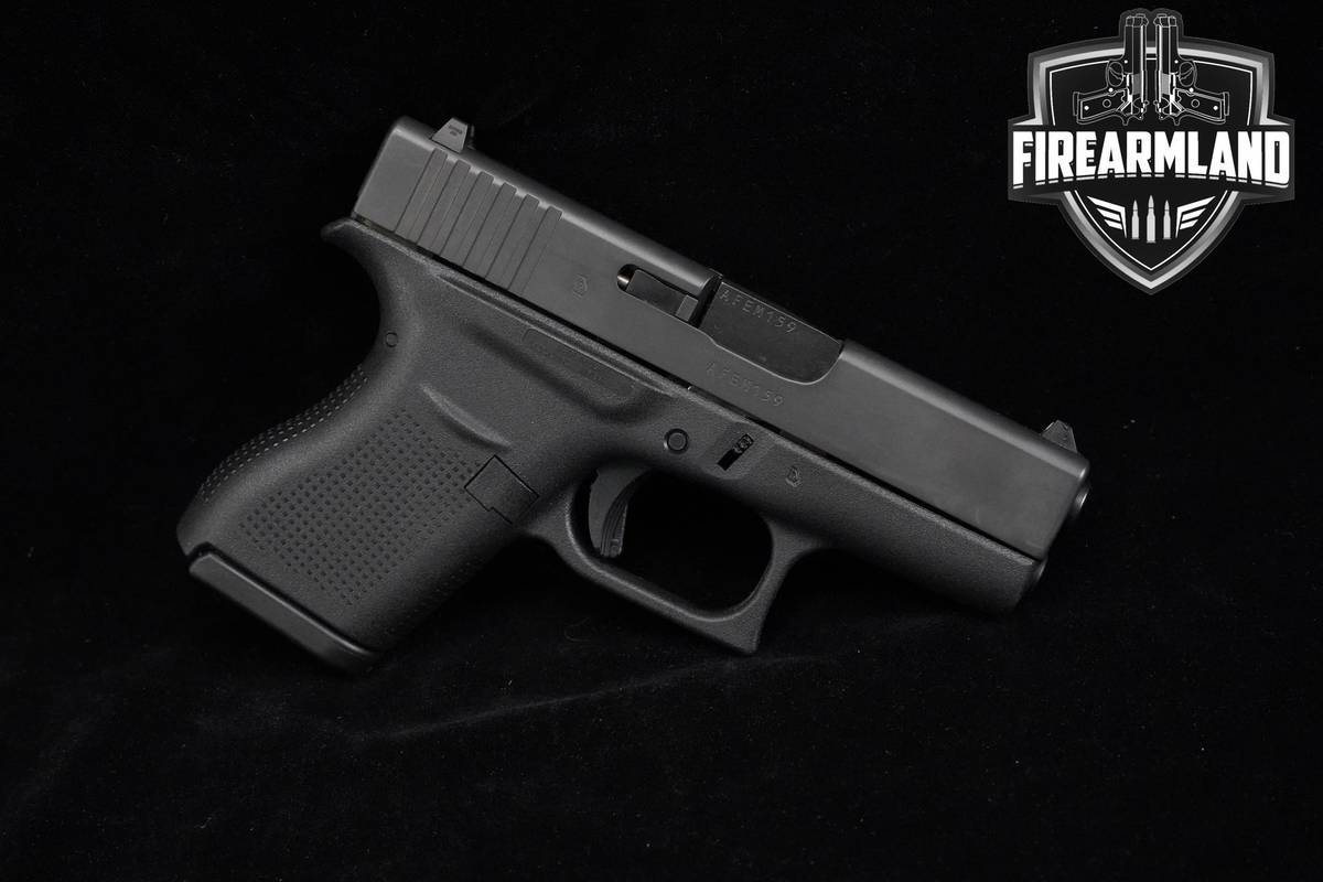 Glock 43 Slimline 9mm G43 +2 MAGS & ORIG CASE