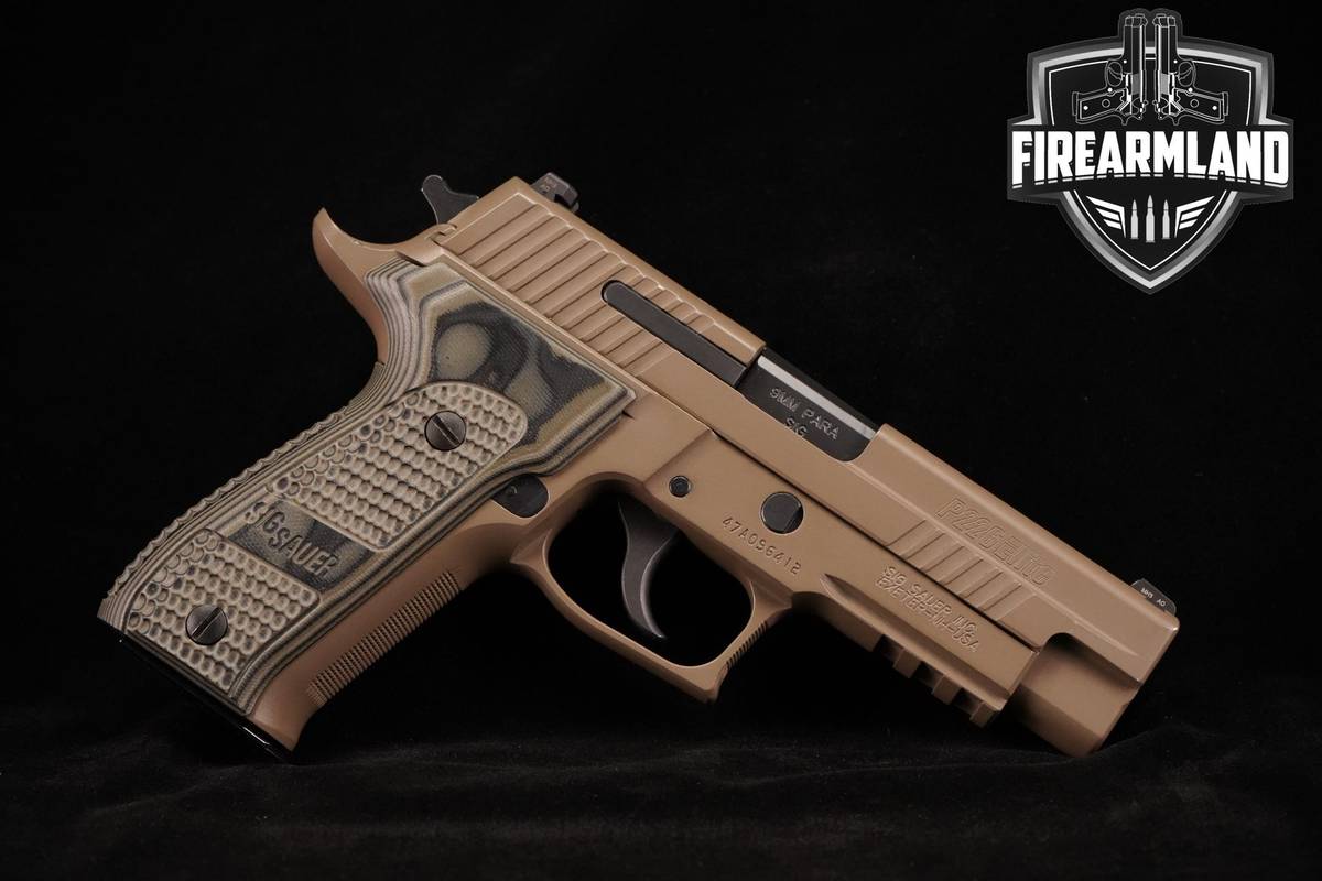 Sig Sauer P226 ELITE Scorpion 9mm 4.4" FDE P-226 +2 MAGS & ORIG CASE