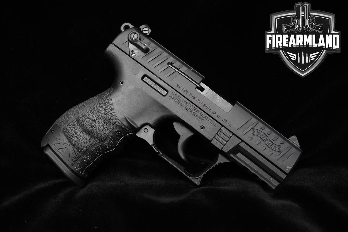 Walther P22 22LR 4.5" Germany 10+1 DA/SA Pistol Walther 22-LR P22 +2MAGS