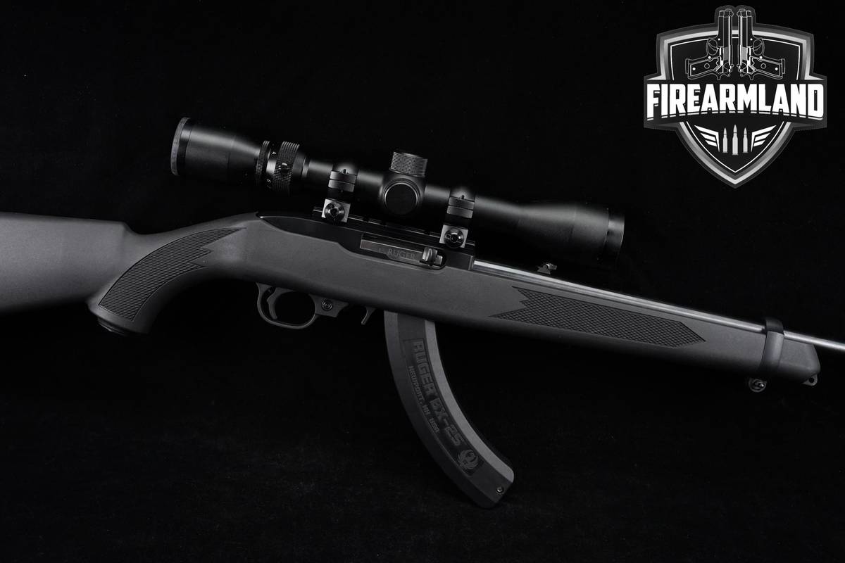 Ruger 10/22 Carbine 22LR 18.5" 10-22 1022 BX-25 +ORIG CASE & OPTIC