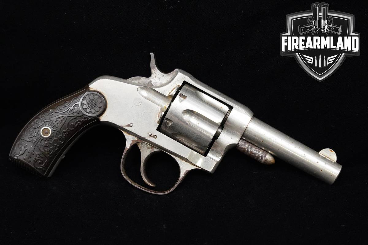 Harrington & Richardson (H&R) Model 1880 32 S&W 3" Nickel H&R 1880 DA/SA