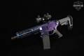 Sharps Bros. MFG. Hellbreaker 5.56mm NATO Multi-Tone Blue/Purple in Good Condition Image 2