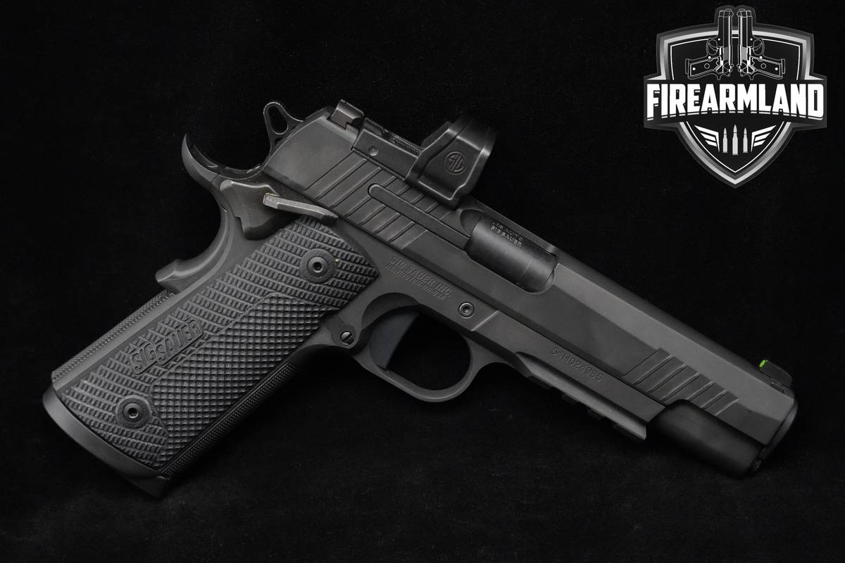 Sig Sauer 1911X 45 ACP Sig-Sauer 1911 Sig 1911-X +RomeoZero ELITE & 2 MAGS