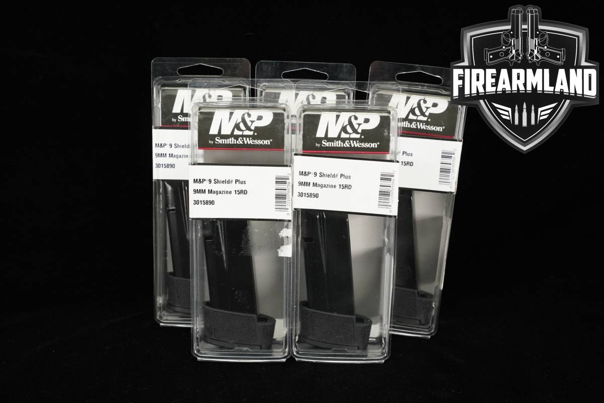 Smith & Wesson S&W FIVE 5 M&P-9 Shield Plus/ Equalizer 15 Round M&P9