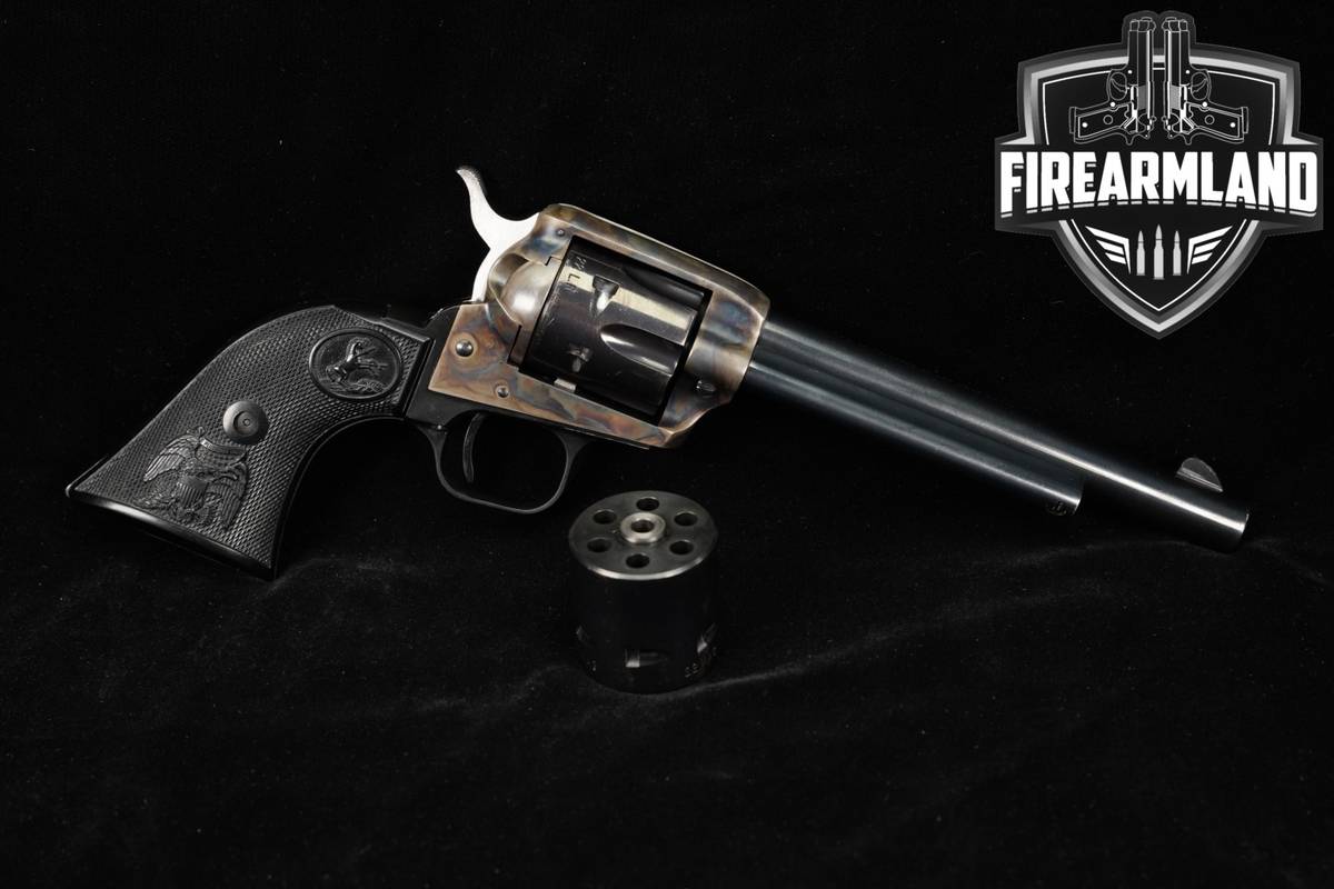 2-CYLINDER SET 1975 Colt Peacemaker 22 LR & WMR 6"