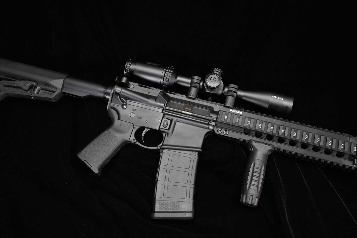 Ruger SR-556 Take-Down 5.56 NATO AR-15 AR15 AR Ruger-SR-556 +2 MAGS & OPTIC