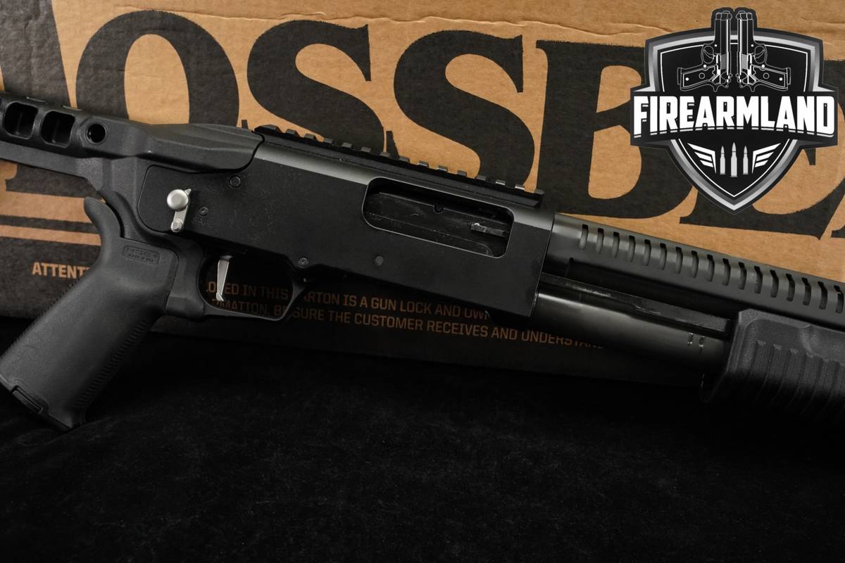 Mossberg 590R Stand-Off 12-Gauge 18.5" HEAT SHIELD +ORIG BOX