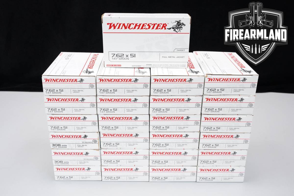 7.62 NATO Ammo .308 7.62x51 Ammunition 500 ROUNDS