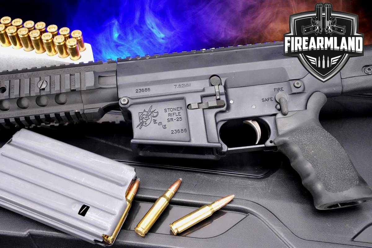 Knights Armament KAC SR-25 Stoner Rifle Military Match 7.62 Knights SR-25