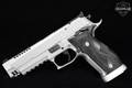 2010-2015 Sig Sauer P226 X-Five Skeleton Mastershop 9mm Luger (9x19 Para) Silver in Like-New Condition Image 3