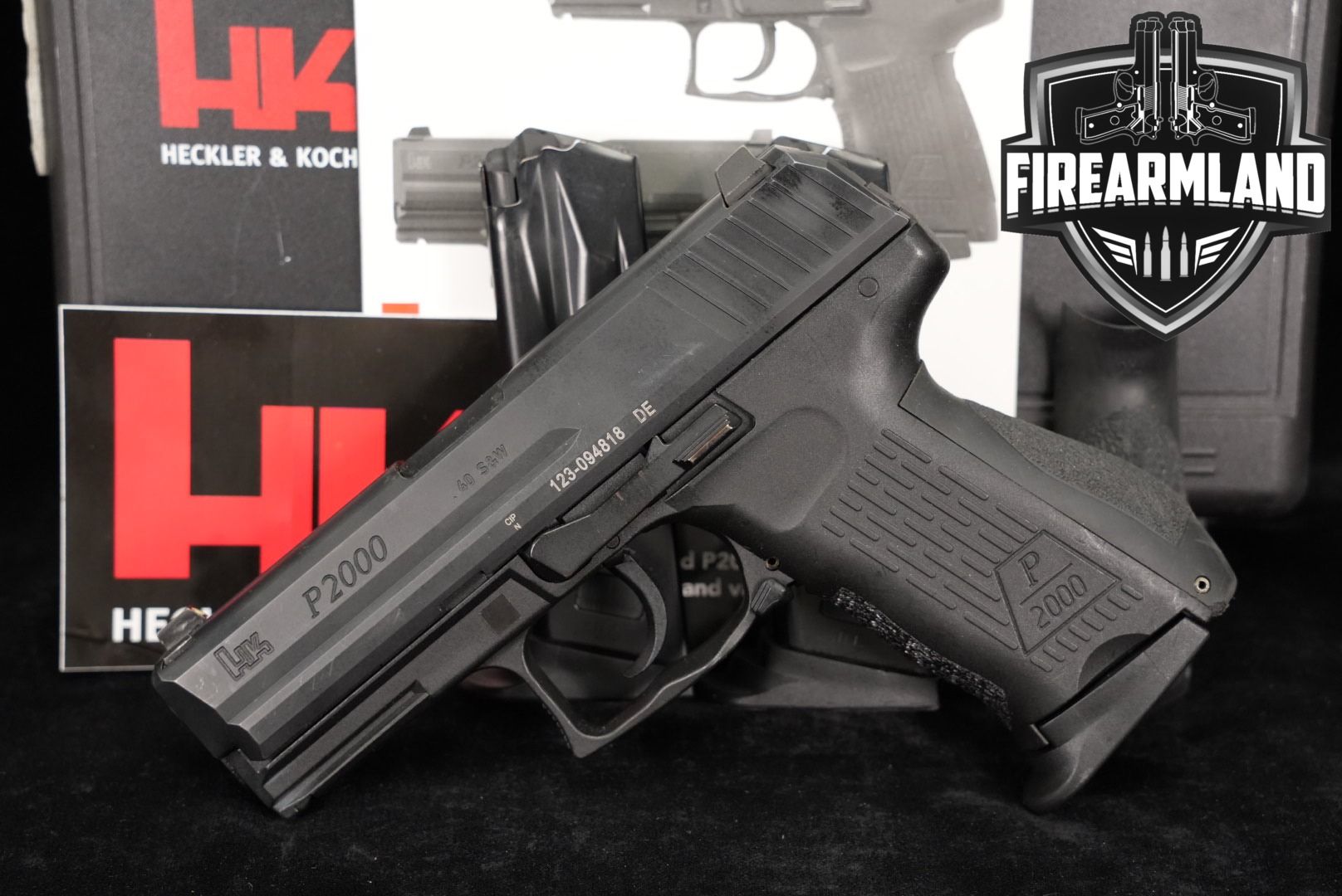 1999 Heckler & Koch USP Compact Variant 1 .40 S&W 3.58