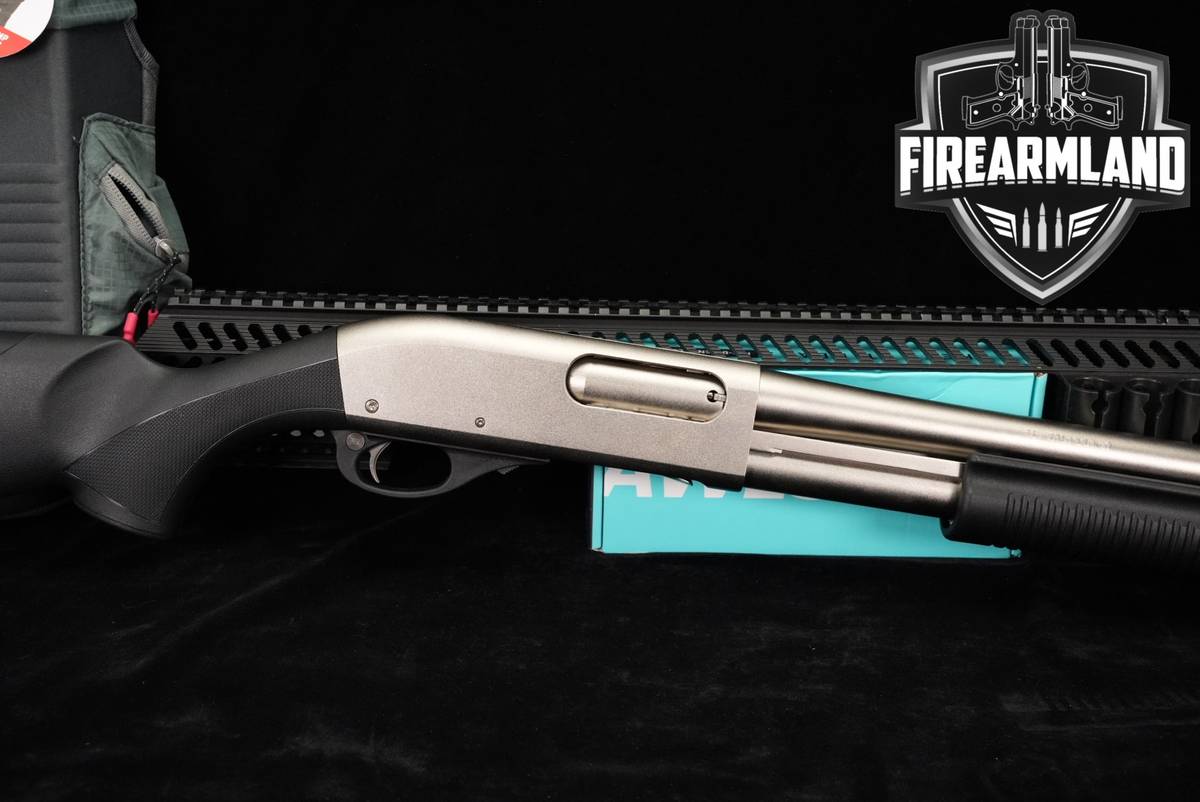 Remington Model 870 SPS Marine Magnum 12-Gauge 18.5" Matte Nickel M870