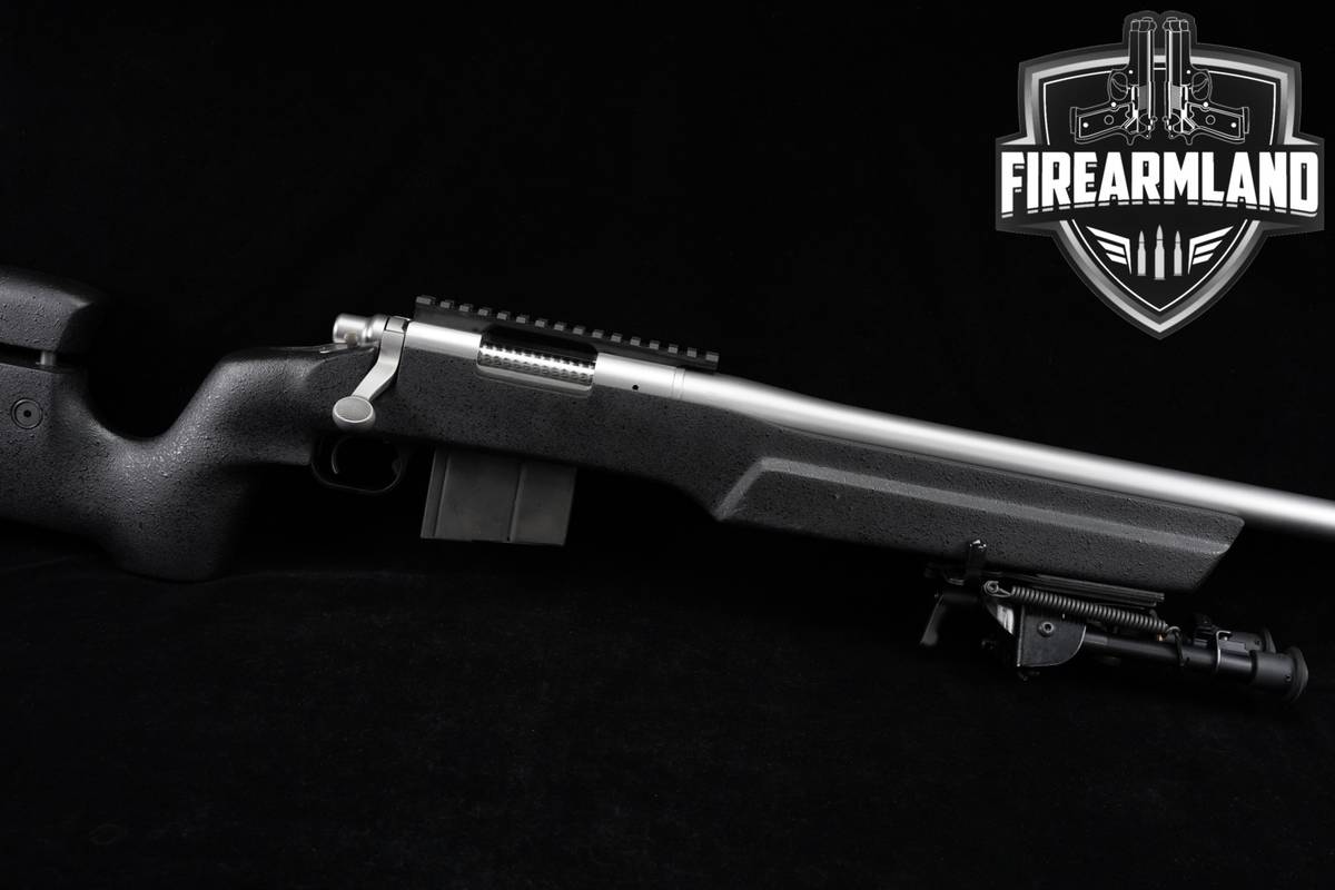 Remington Model 700 308 Winchester 24" Stainless & Black Synthetic +2 MAGS