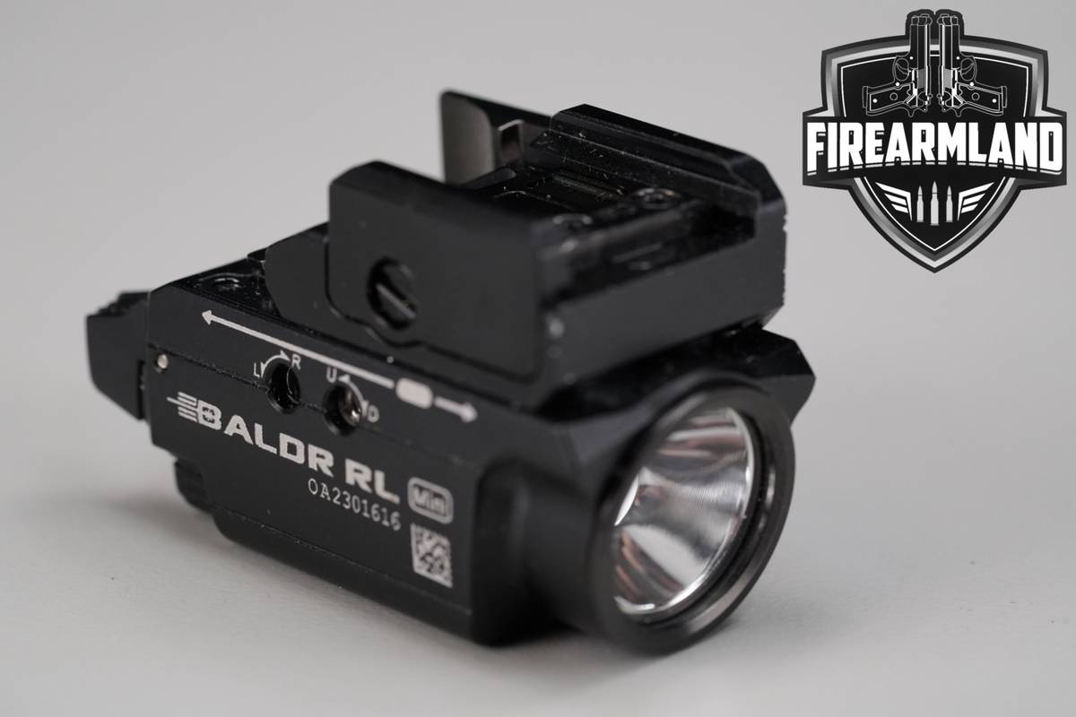 OLight Baldr RL Mini 600 Lumens & Red Laser Weapon Light