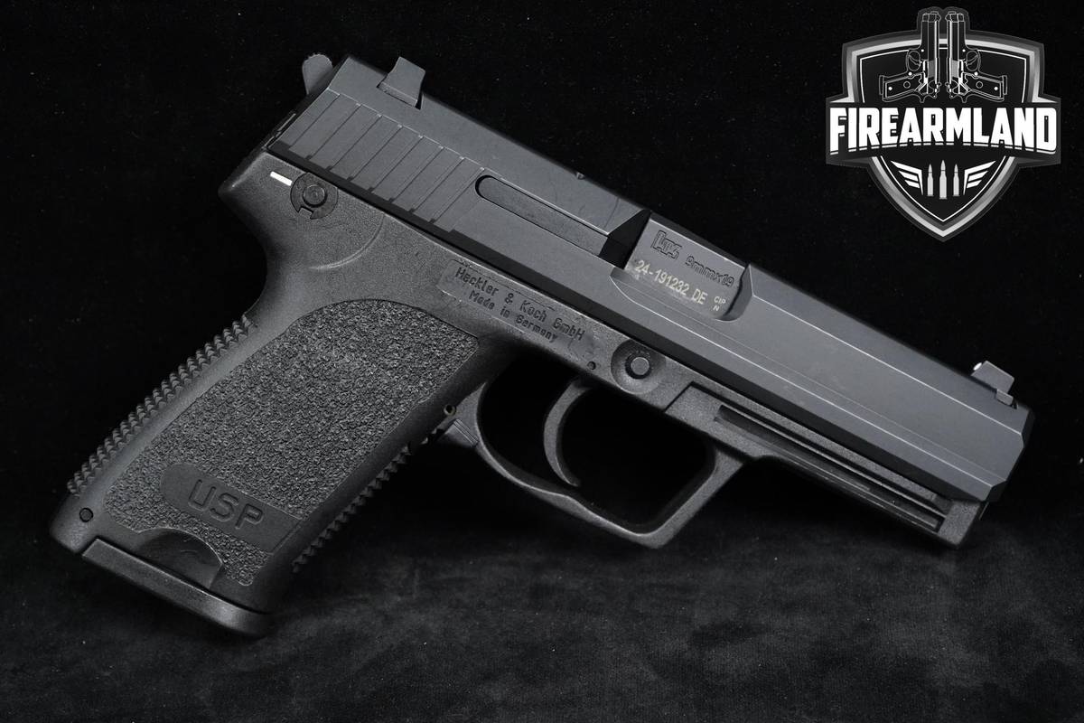 Heckler & Koch HK USP9 V1 9mm 4.25" USP-9 +5 MAGS & ORIG CASE