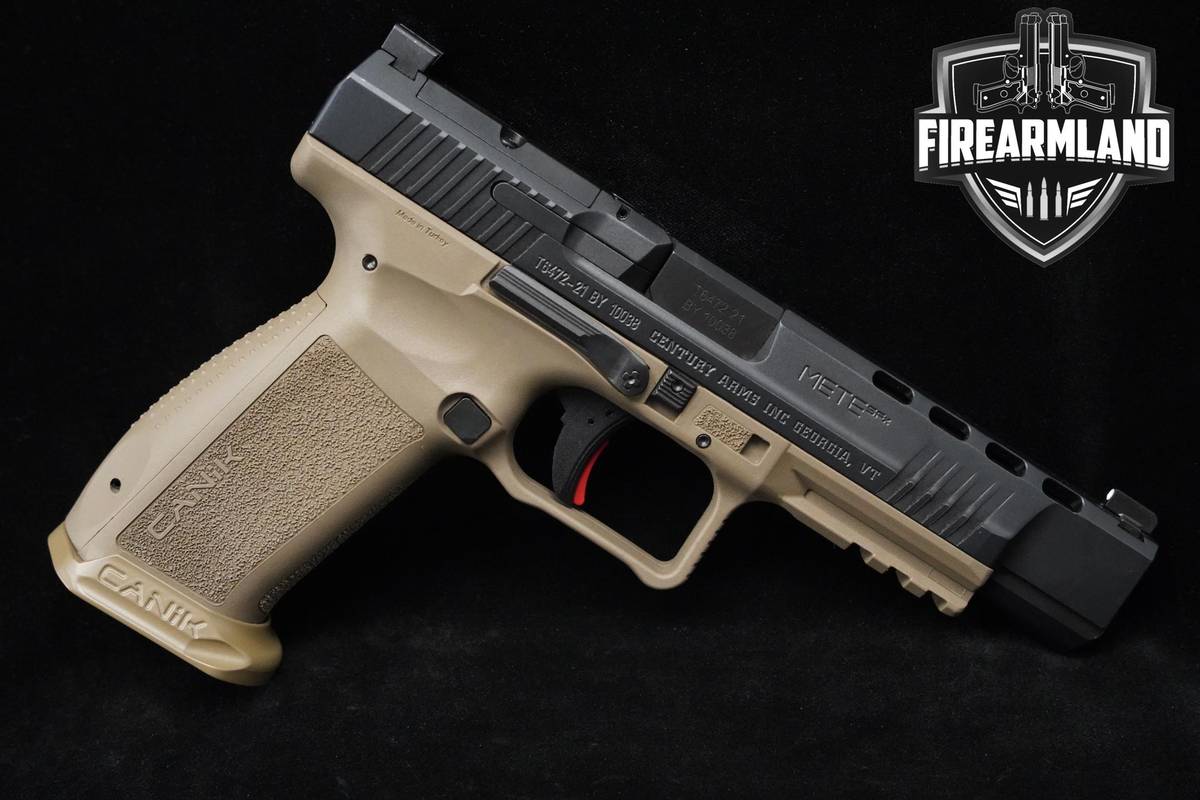 Canik Mete SFX 9mm FDE Canik +2 MAGS, ORIG CASE & HOLSTER
