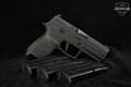Sig Sauer P320 9mm Luger Black/OD Green in Very Good Condition Image 2