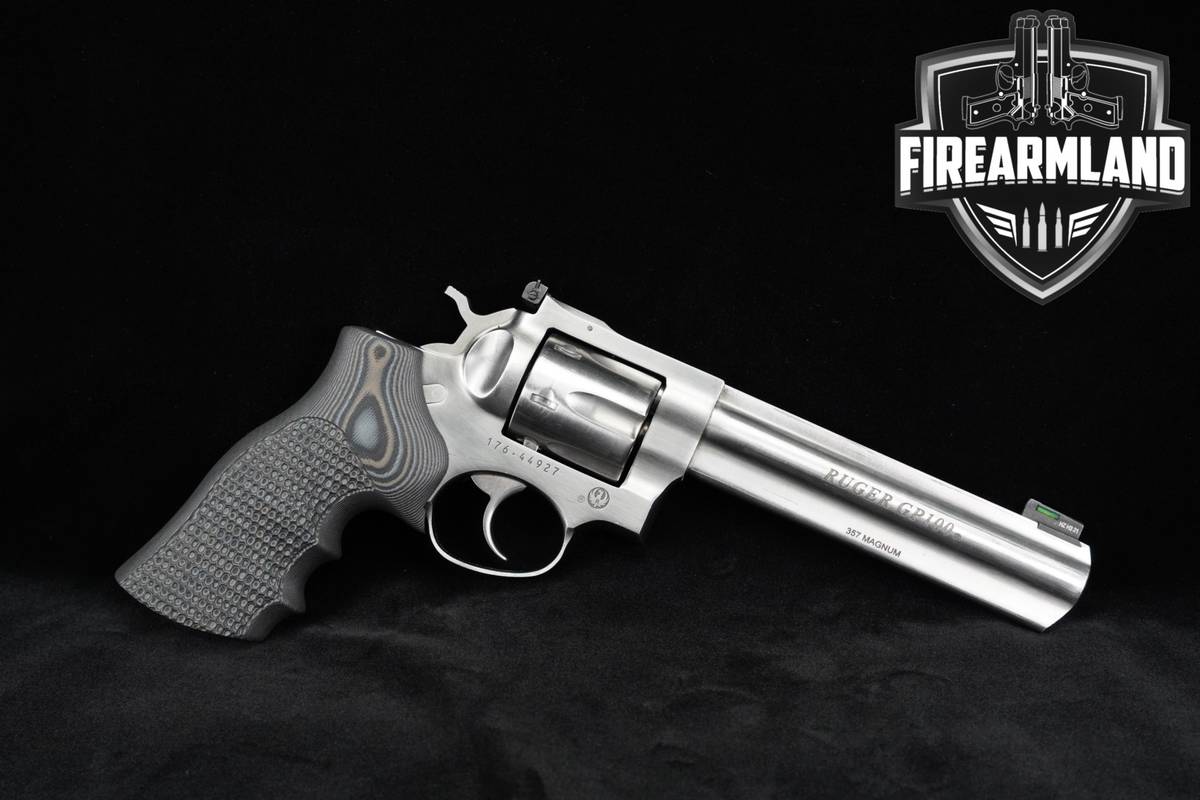 Ruger GP100 357 Magnum 6" GP-100 +ORIG CASE