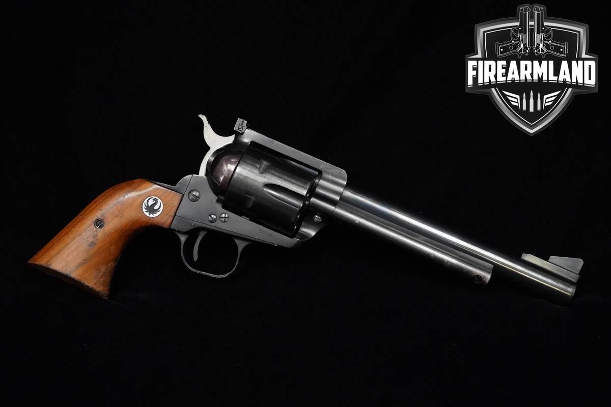 VINTAGE 1959 Ruger Blackhawk THREE SCREW Unconverted Flattop 44 Magnum 6.5"