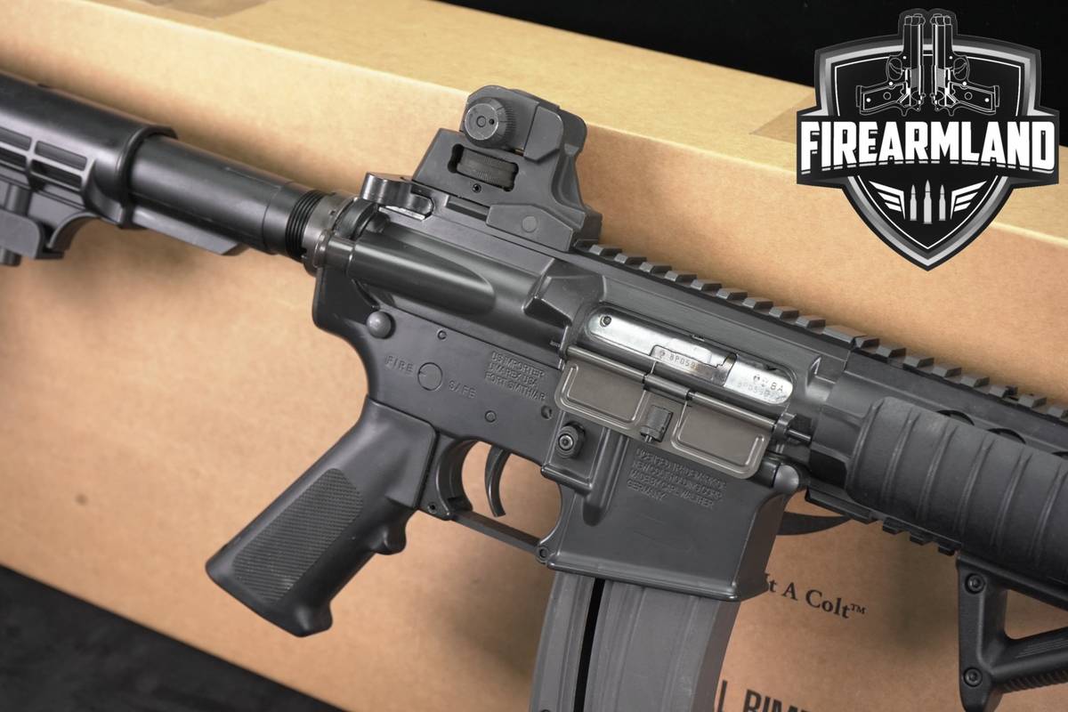 Walther Colt M4 Carbine Tactical Rimfire 22LR AR-15 AR15 +2 MAGS & ORIG BOX