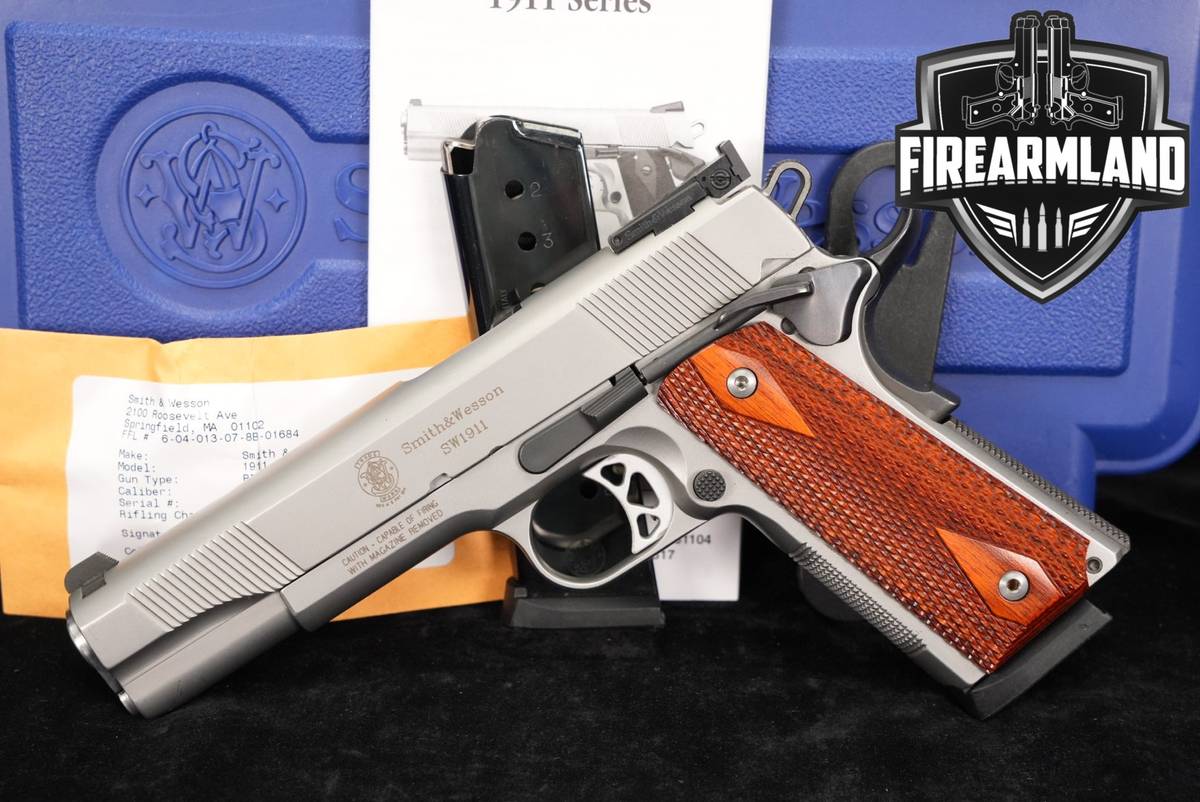 Smith & Wesson SW1911 45 ACP S&W SW 1911 5" +2 MAGS & ORIG CASE