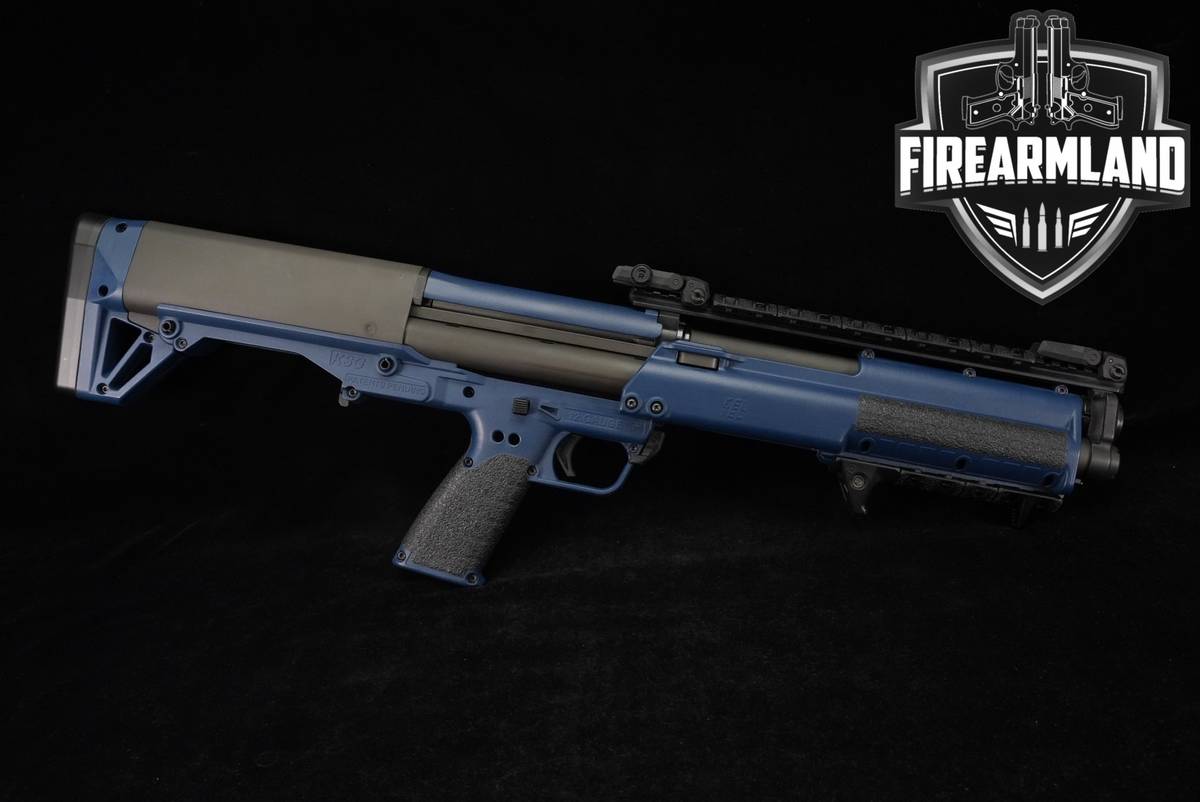 Kel-Tec KSG 12-Gauge 18.5 Two-Tone Blue & Grey KelTec 3" Dual Tubes