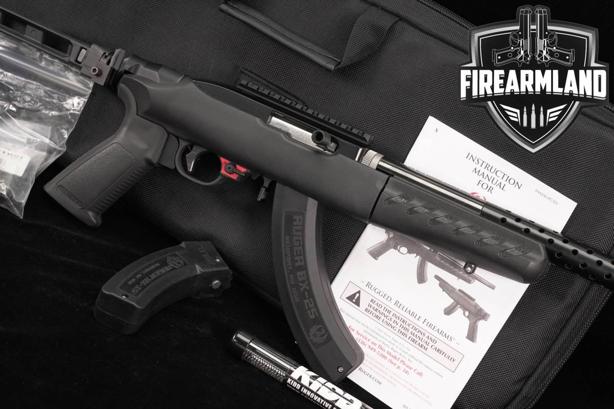 Ruger 22 Charger Takedown Lite 22LR 10" 1022 +2 MAGS & ORIG CASE