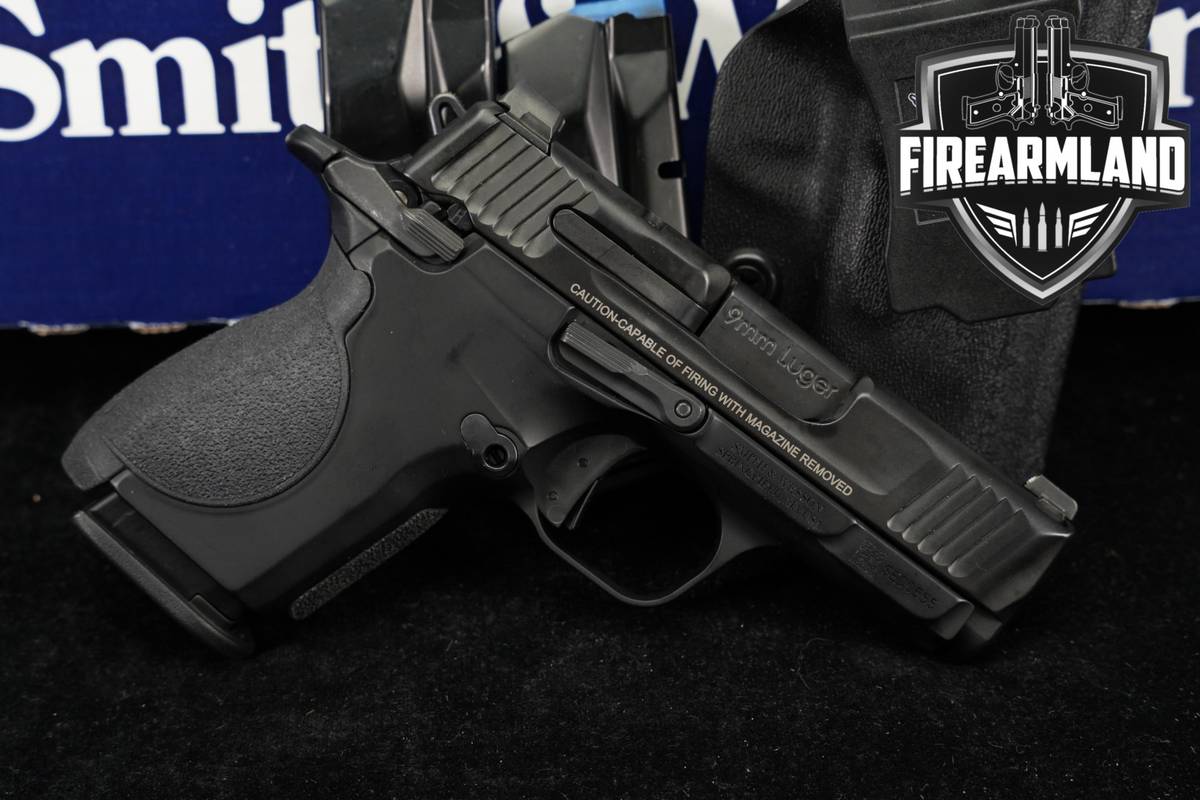 Smith & Wesson CSX First-Gen 9mm S&W 3.1" +2 MAGS, ORIG BOX & HOLSTER