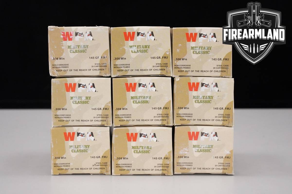 308 Win Ammunition 308-Win Ammo 180 ROUNDS