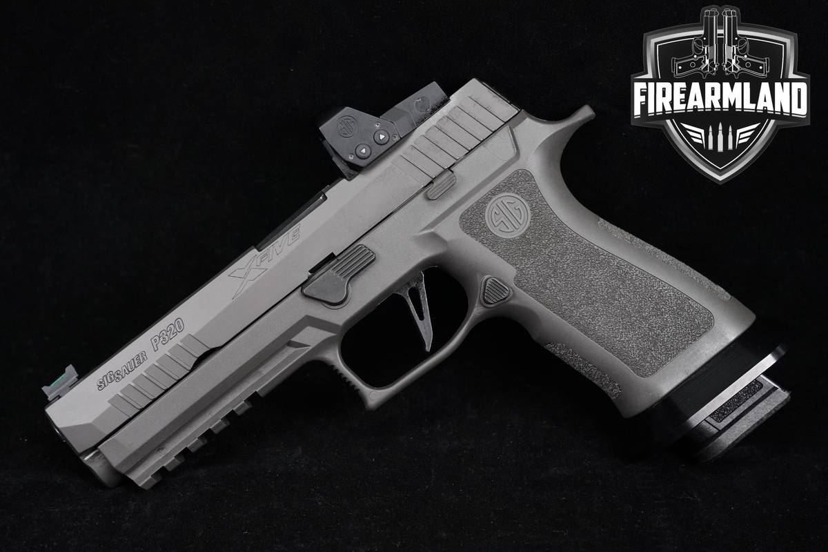 Sig Sauer P320 XFive Legion 9mm 5" P-320 X-Five +2 MAGS, ORIG CASE & OPTIC