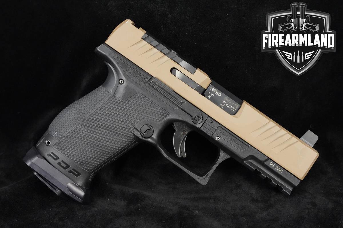 Walther PDP 9mm 4" Two-Tone Walther-PDP +2 MAGS & ORIG CASE