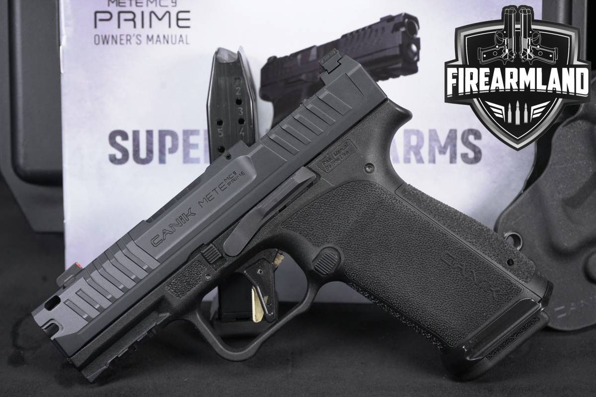 Canik Mete MC9 Prime 9mm Optics-Ready MC 9 PORTED +2 MAGS, OG CASE, HOLSTER