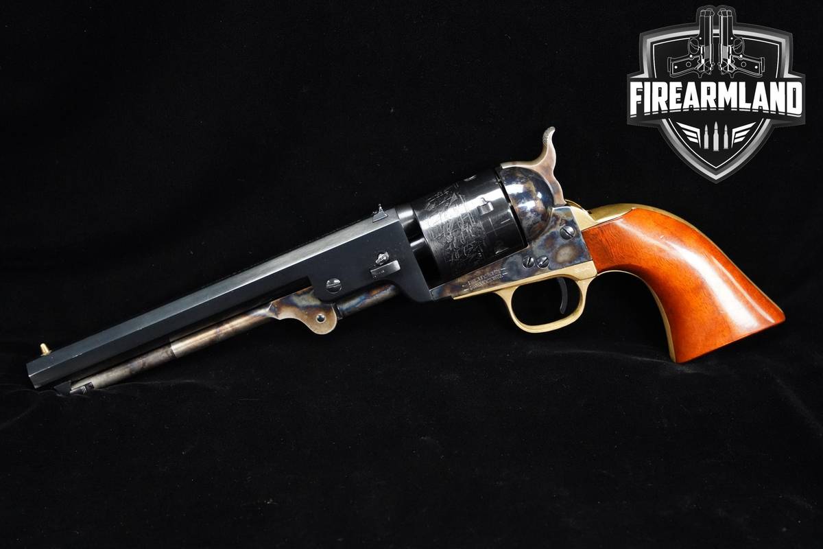 A Uberti 1851 Navy Richards-Mason Conversion 38 Special 7.5 M1851 +ORIG BOX