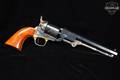 A. Uberti 1851 Navy Richards-Mason Conversion .38 Spl. Blued & Color Case-Hardened in Good Condition Image 4