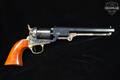 A. Uberti 1851 Navy Richards-Mason Conversion .38 Spl. Blued & Color Case-Hardened in Good Condition Image 5