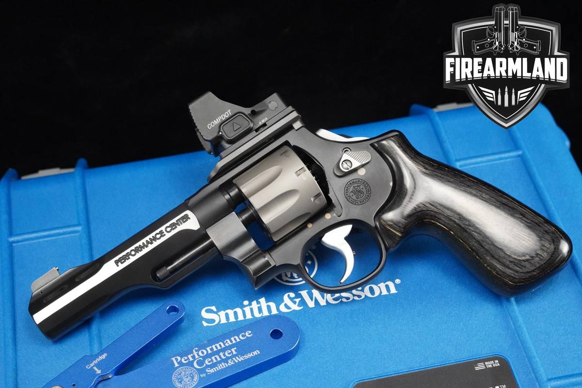 Smith & Wesson S&W Model 327 Performance Center WR Jerry Miculek 9mm +OPTIC