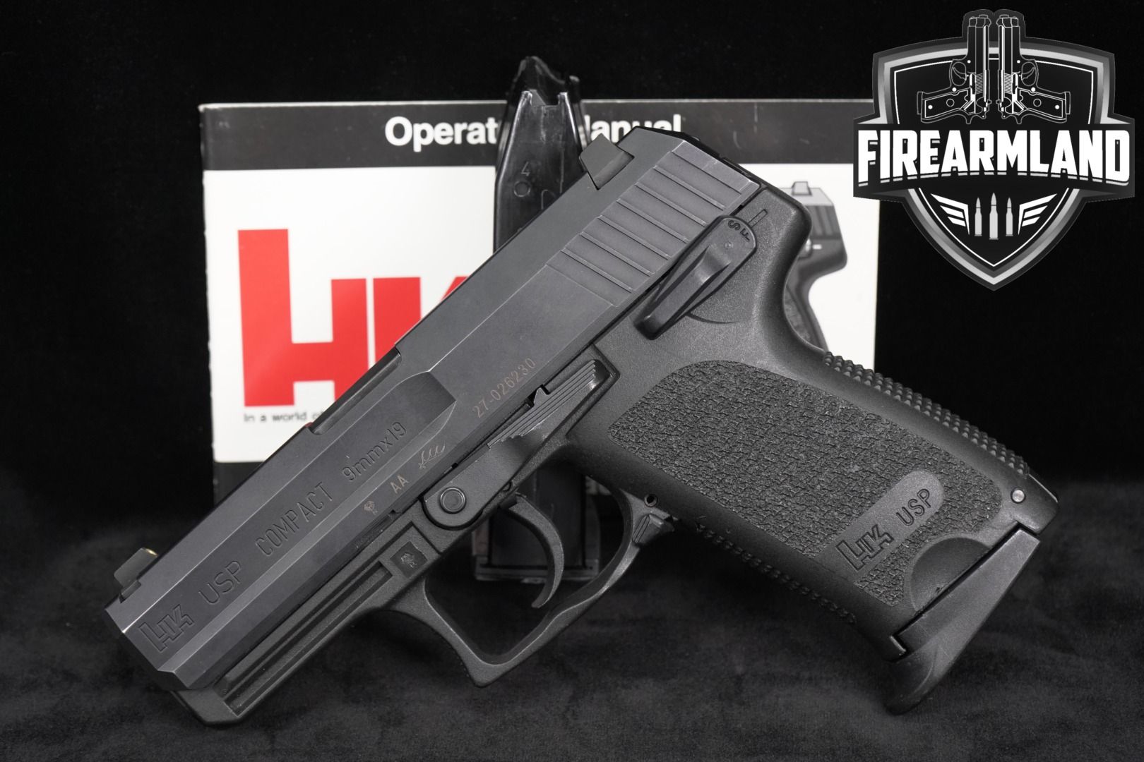 Heckler & Koch USP Compact Variant 5 DAO 9mm 3.58