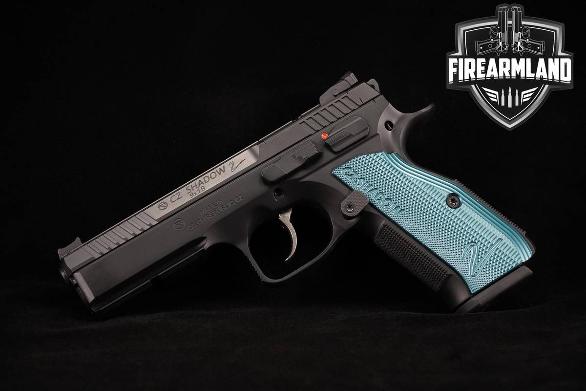 CZ Shadow 2 Black & Blue OR 9mm 4.6" +2 MAGS & ORIG CASE