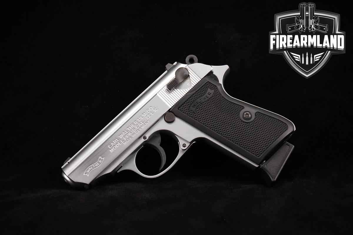 Walther PPK/S 22LR 3.3 Stainless Steel PPKS
